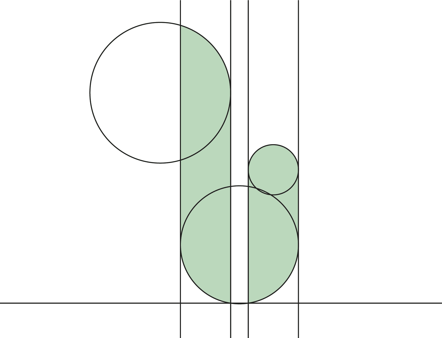 Costruzione Logo Step 1